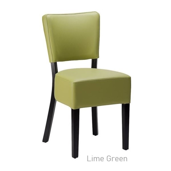 Alto FB Side Chair Lime Green Black