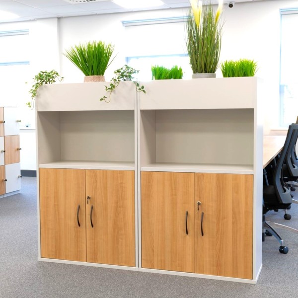 Cupboard Planter tall and Lockers