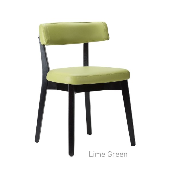 Nico Side Chair Lime Green Black