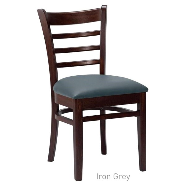 Nova Side Chair Iron Grey Seat v2